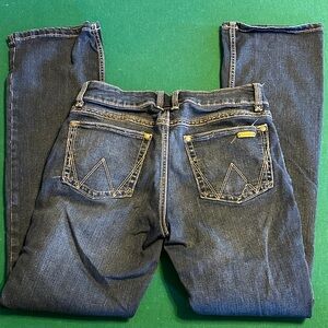 Wrangler Dark Blue Denim Jeans